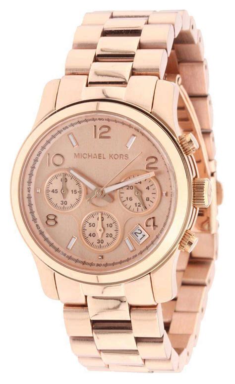 damenuhr chronograph michael kors|michael kors runway chronograph watch.